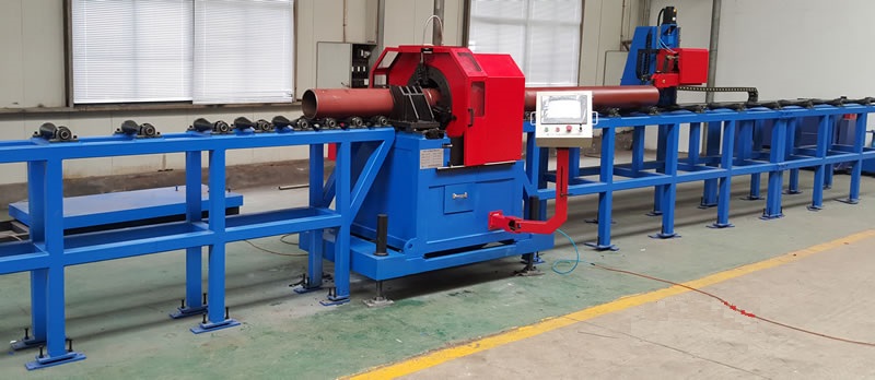 Yooshan Pipe cutting and double-sided beveling machine